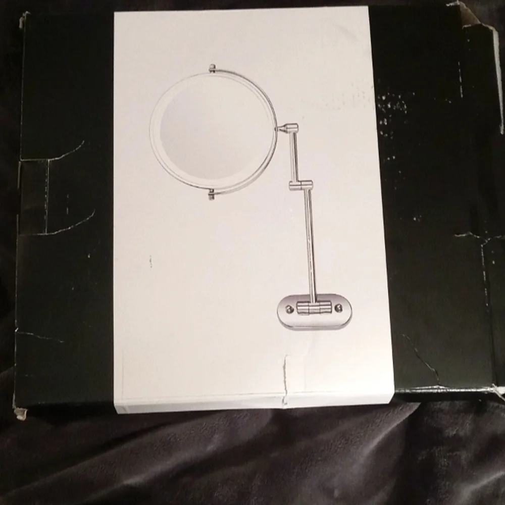 Rechargeable LED Lighted Makeup/ Vanity wall mounted Mirror